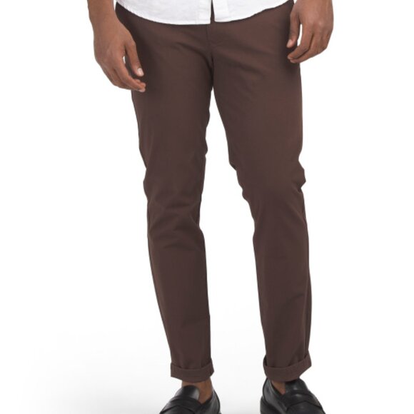 NEW BONOBOS The Chino 2.0 Stretch Slim Fit Pants java for men 2510 3M7 - Picture 1 of 5